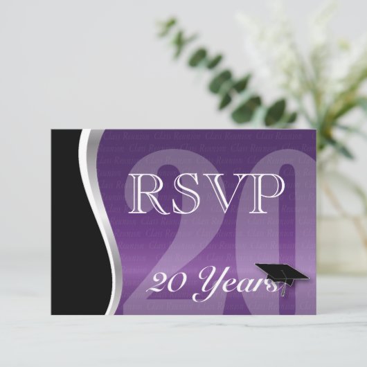  20 jaar klasse reunion RSVP (Staand voorkant)