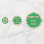 20 jaar klassenreüceringtabel confetti (Voorkanten)