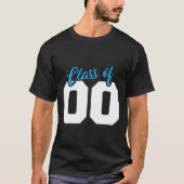 20 jaar middelbare schoolklas van 2000 Senior Reun T-shirt (Voorkant)