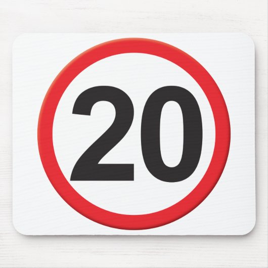 20 jaar muismat (Voorkant)