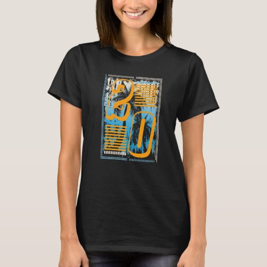 20 jaar oude 20e verjaardag 22 t-shirt (Voorkant)