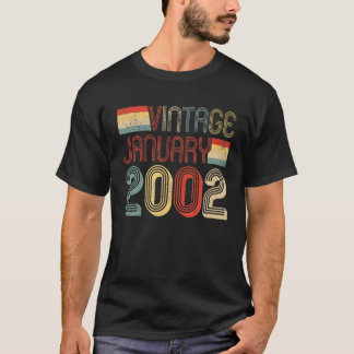 20 jaar oude decoratie 20e verjaardag Janu T-shirt