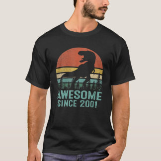 20 jaar oude geschenken Geweldige sinds 2001 20e T-shirt