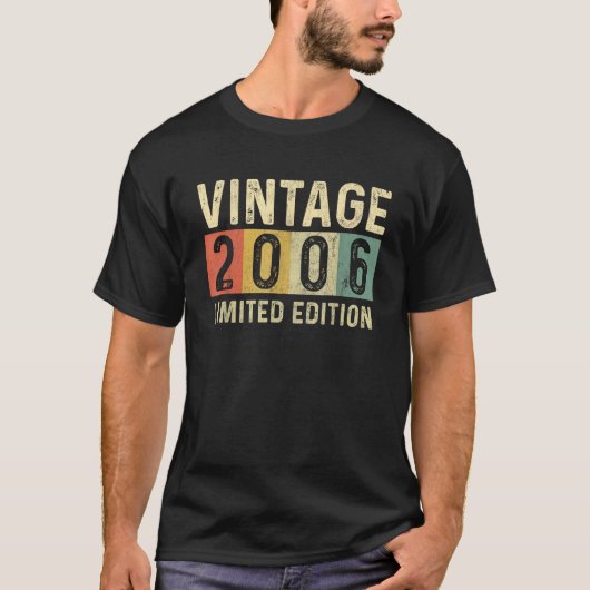 20 jaar oude  Limited Edition Grappig 20e T-shirt (Voorkant)