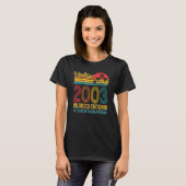 20 jaar oude Retro  2003 20e verjaardag 2 T-shirt (Voorkant volledig)