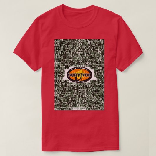 20 jaar overlevende t-shirt (Design voorkant)