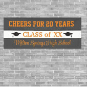 20 JAAR!! Reunion banner van de klasse van de gevi