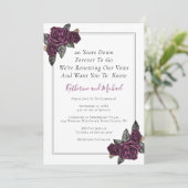 20 jaar uitnodiging tot hernieuwing van de huwelij (Staand voorkant)