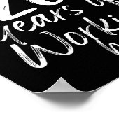 20 jaar werkjubileum overleefd werknemer poster (Hoek)