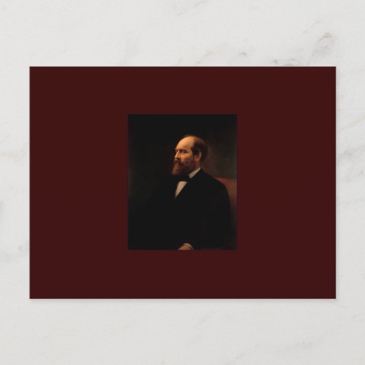 20 James A. Garfield Briefkaart (Voorkant)