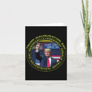 20 januari Funny Inauguration Day 2025 Memorabilia Kaart