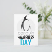 20 januari - Pinguïn Awareness Day Briefkaart (Staand voorkant)