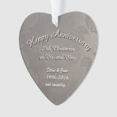 20-jarig jubileum ornament (voorkant)