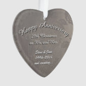 20-jarig jubileum ornament (voorkant)