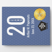 20-jarige gedenkdag werknemers fotoplaat (Voorkant)