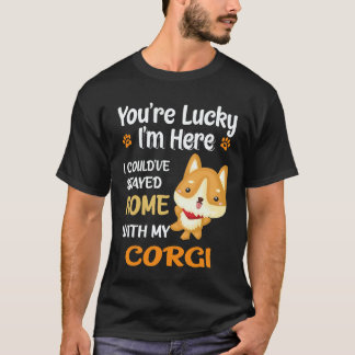20 Jij Bent Gelukkig Corgi T-shirt
