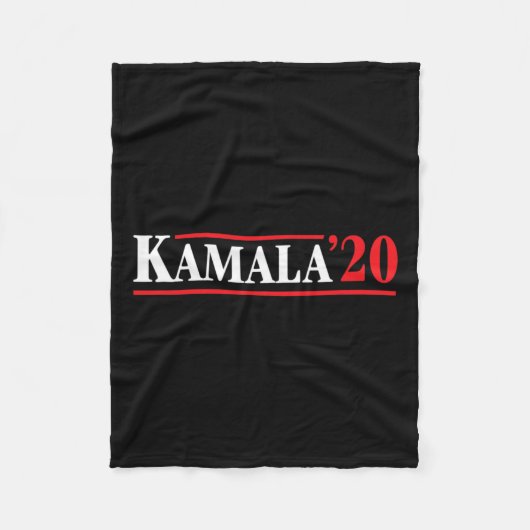 20 Kamala Harris 2020 Fleece Deken (Voorkant)