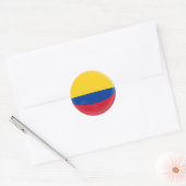 20 kleine stickers Colombiaanse vlag (Envelop)