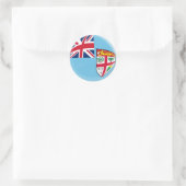 20 kleine stickers Fiji vlag (Tas)