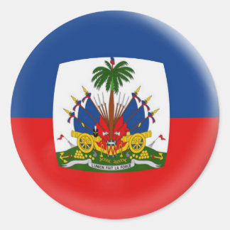 20 kleine stickers Haïti bubble flag