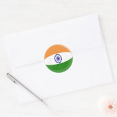 20 kleine stickers Indiase vlag (Envelop)