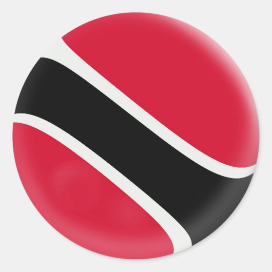 20 kleine stickers Trinidad & Tobago vlag (Voorkant)