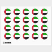 20 kleine stickers Verenigde Arabische Emiraten vl (Vel)