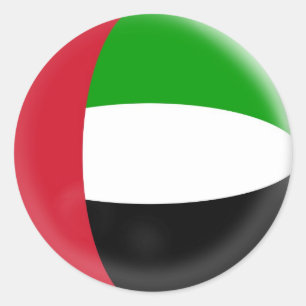 20 kleine stickers Verenigde Arabische Emiraten vl