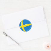 20 kleine stickers Zweden Zweedse vlag (Envelop)