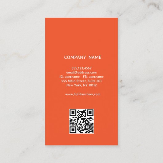 20% KORTING op de kerstkorting coupon promotionele (Achterkant)