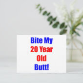 20 Mijn biet Briefkaart (Staand voorkant)