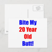 20 Mijn biet Briefkaart (Voorkant / Achterkant)