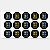 20 Molon Labe Spartan Warrior Laurels Labels (Vel)