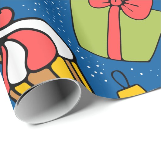 #20 Nautische Haven inpakpapier "Big Size" (Rol Hoek)