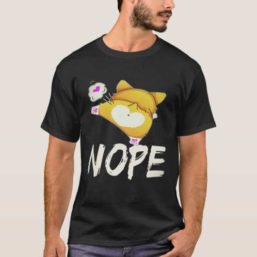 20 Nee - Corgi T-shirt (Voorkant)
