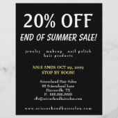 20 OFF Verkoopbrochure Silver Yellow ace Flyer (Achterkant)