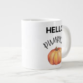 20 oz Hallo pompoenmok Grote Koffiekop (Voorkant rechts)