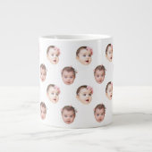 20 oz Jumbo Schattigee Baby Face 2 foto's Speciali Grote Koffiekop (Voorkant)