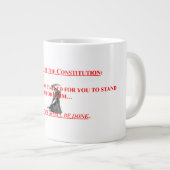 20 oz. Koffie-Mok met surpers Grote Koffiekop (Voorkant rechts)