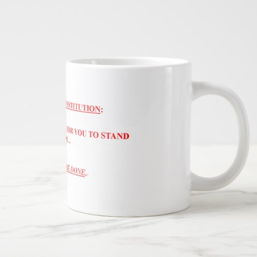 20 oz. Koffie-Mok met surpers Grote Koffiekop (Rechts)