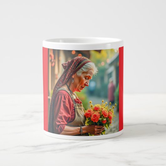 20 oz reuzenmok grote koffiekop (Voorkant)