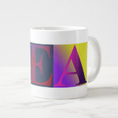 20 oz. Thee-Mok Grote Koffiekop (Voorkant rechts)