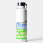 20 oz Thermische Vuurtoren Tumbler Waterfles (Achterkant)