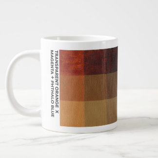 20 oz Transparant Oranje x Magenta + Ftalo Blauw Grote Koffiekop