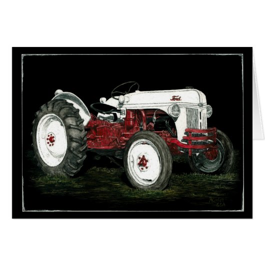 "20 paarden" — Kaart van trekkers (Voorkant Horizontaal)