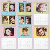 20 photo personalized text Calendar Kalender