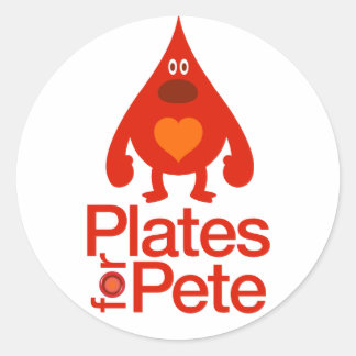 20 pk Borden voor Pete Stickers