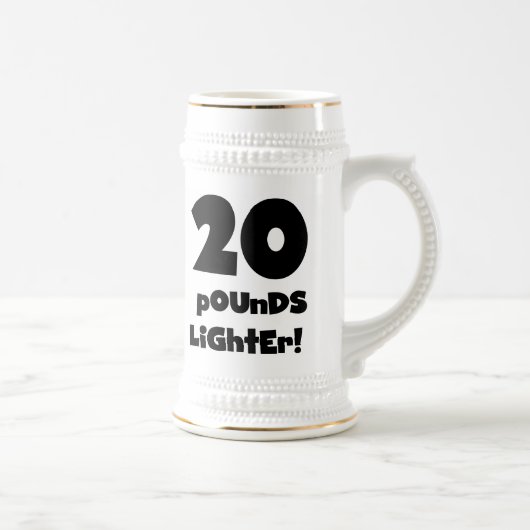 20 pond lichter bierpul (Rechts)