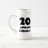20 pond lichter bierpul (Links)