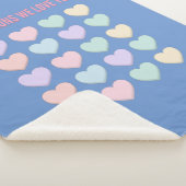 20 redenen die we van je houden - 20e verjaardag - sherpa deken (3/4)